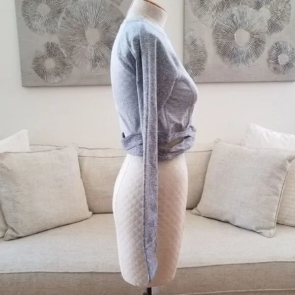 Zella Infinity Ombre Crop Tee sz Large - Picture 4 of 8